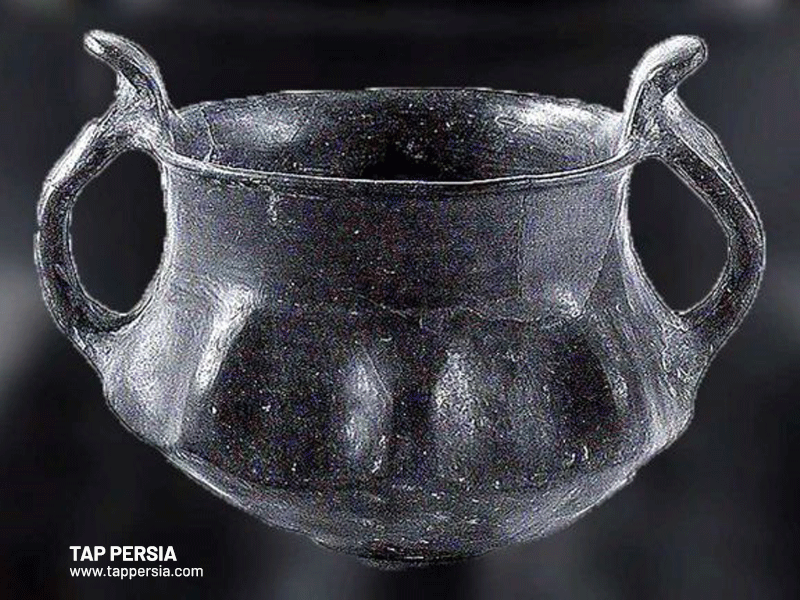old Persian pottery