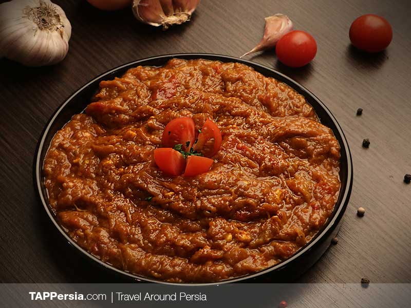 Mirza Ghasemi Iran - Vegan Persian Food