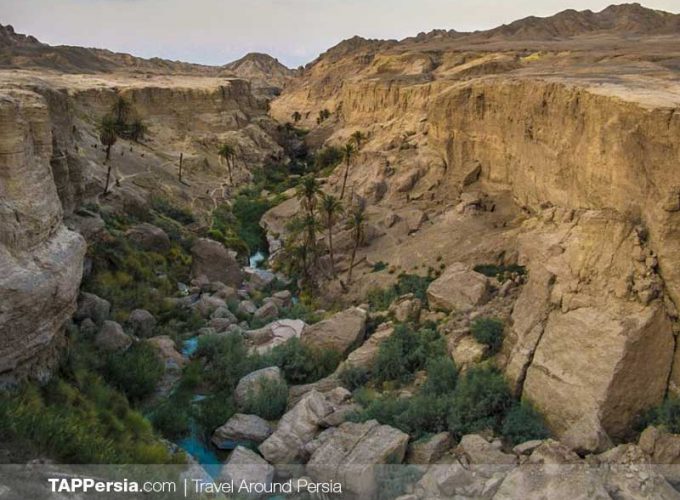 Keshit Canyon with Kalouts Desert
