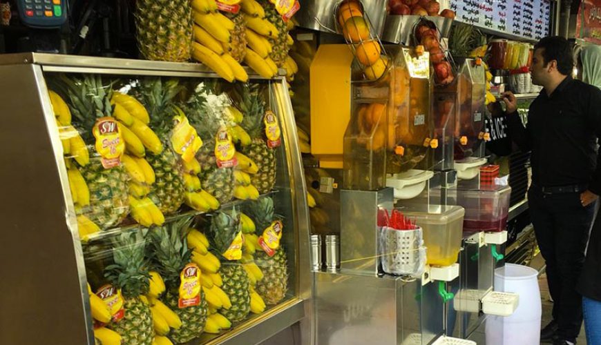 Juice Bars in Iran