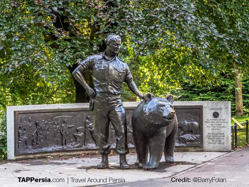 Wojtek the Persian bear that joined the Polish army