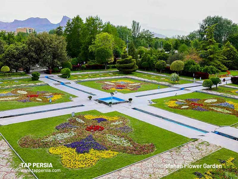 isfahan flower garden