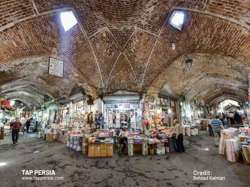 Tabriz bazaar architecture