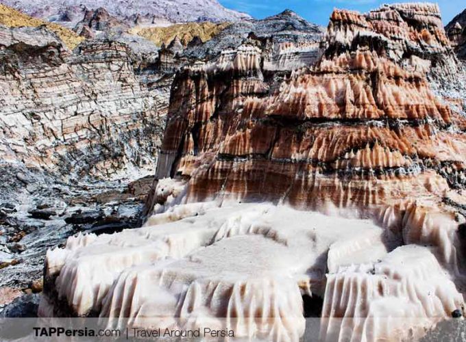 Exploring Jashak Salt Mountain