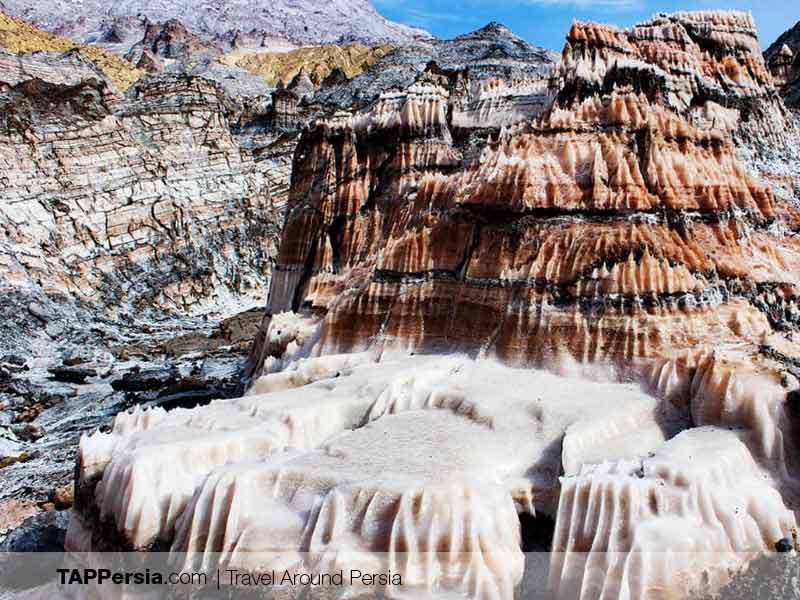 Exploring Jashak Salt Mountain