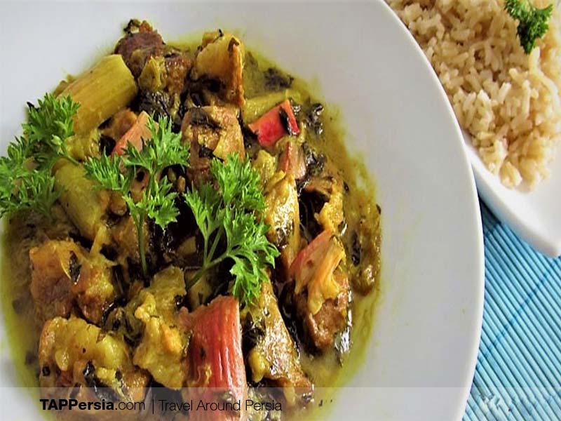 Iranian Kurds - Iran - Rivas stew - Kurdish food