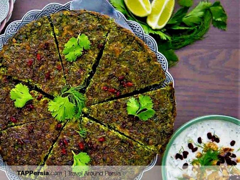 A Special Meal for Vegetarians, "Kookooye Paghare"