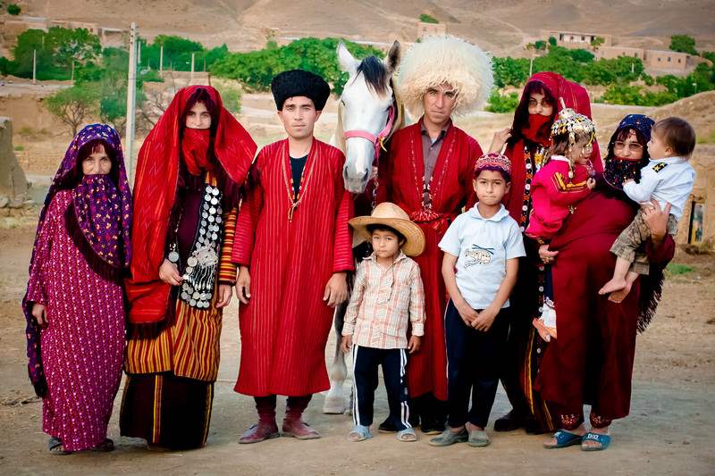 Iranian Turkmen - Turkmen's Clothing