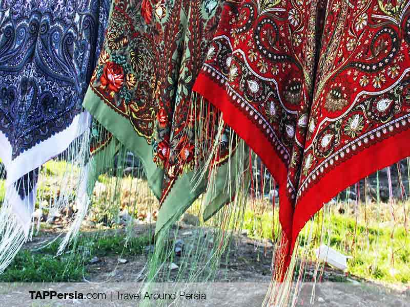 Iranian Turkmen - Turkmen Scarves