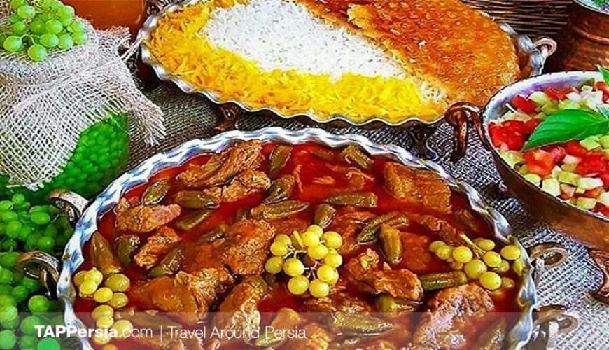 how to make khoresht bamie - Okra Stew
