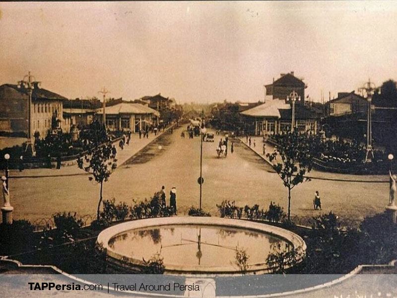 Shahrdari Square in Rasht - Iran - History