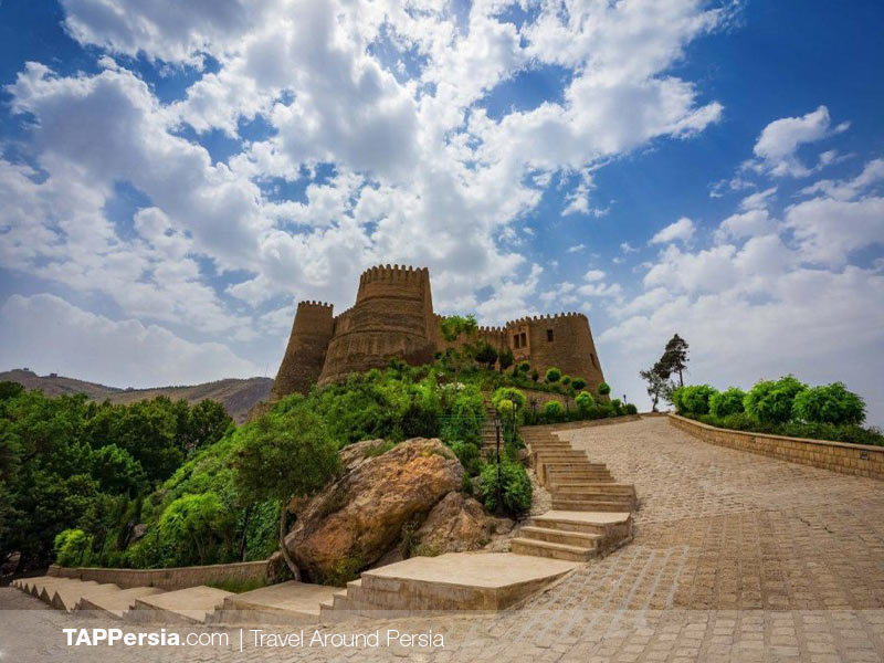 Falak-ol-Aflak Citadel Citadels in Iran - Falak-ol-Aflak Citadel - Tappersia