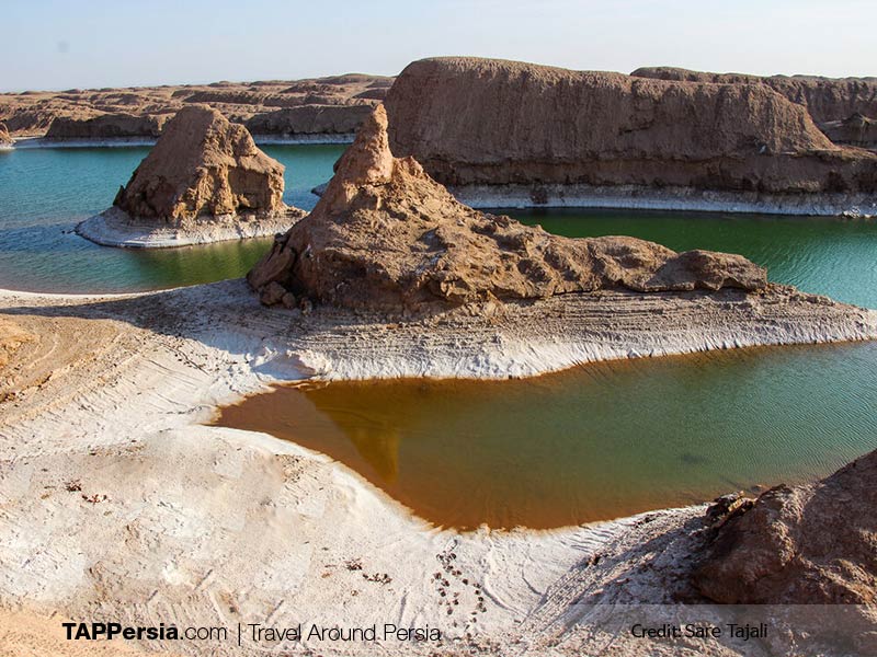 Lut Desert - Shahdad Lake - Iran