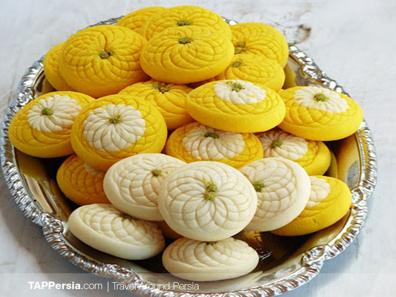 Nan-e Berenji - Persian Rice Cookie