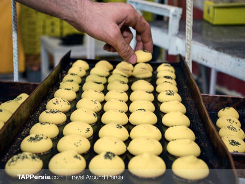 Nan-e Berenji - Persian Rice Cookie