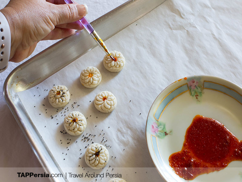 Nan-e Berenji - Persian Rice Cookie