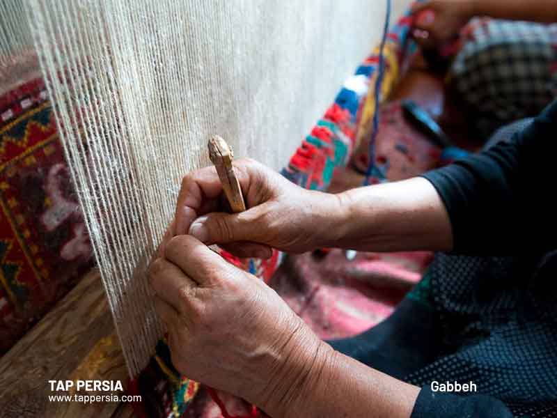What is a Gabbeh rug made of