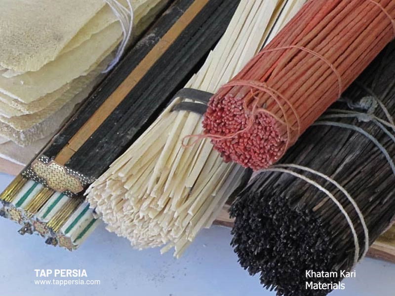 Materials to Craft Khatam