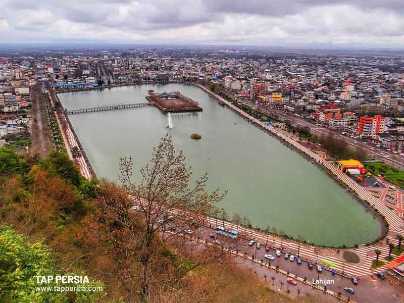 lahijan artificial lake
