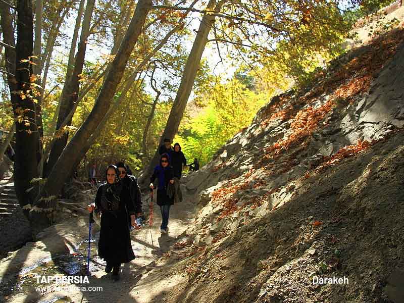 What Is Darakeh Climbing Route?