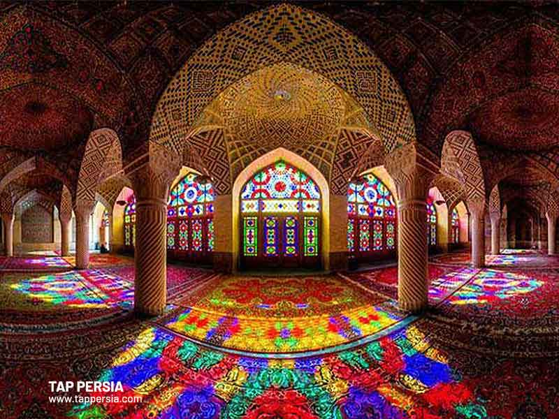 Nasir-ol-Molk-Mosque,-Shiraz