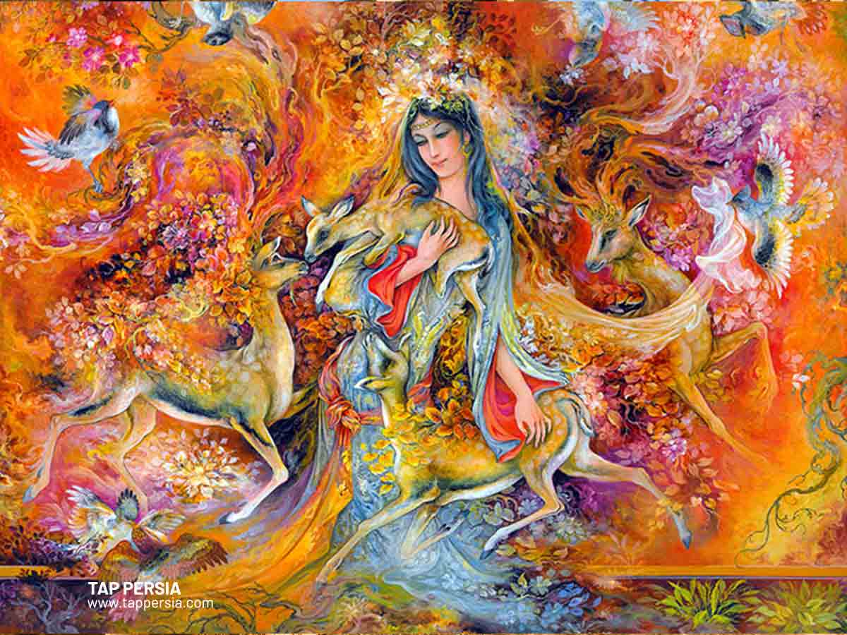 The Impact of Chinese Art on Persian Miniatures