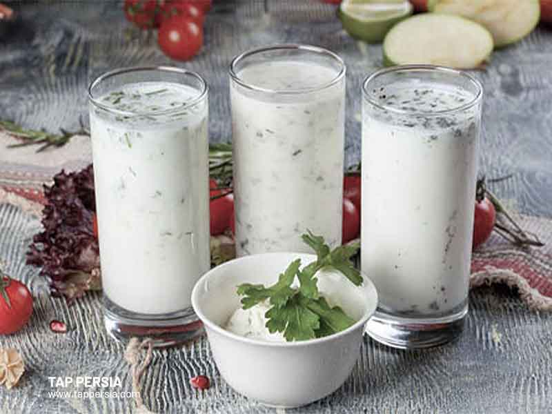 Doogh Persian drink