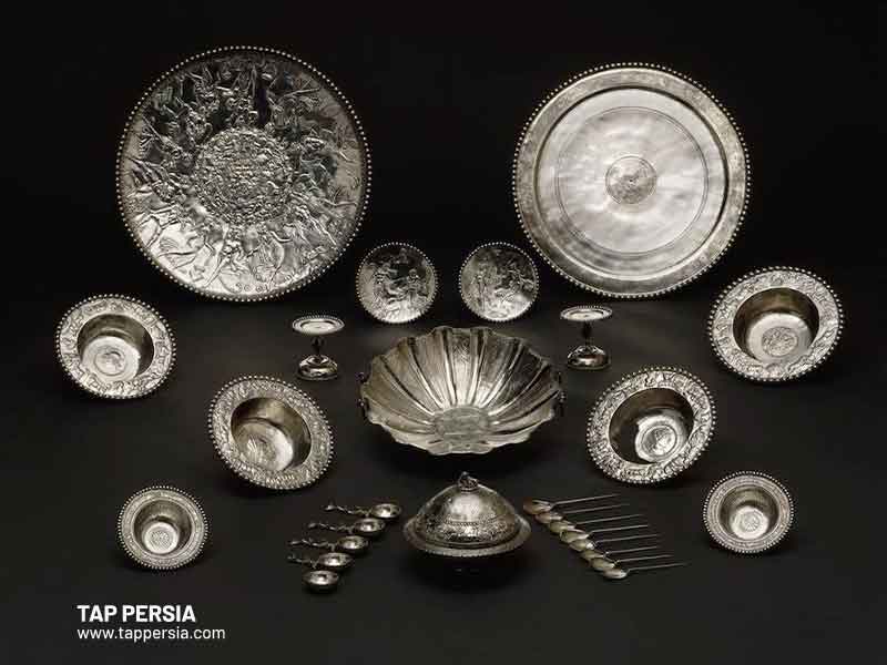 Silver Objects and Dishes