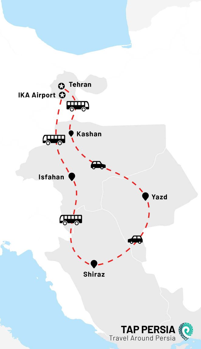 10 Days Best of Iran Tour – Explore Iran on Budget