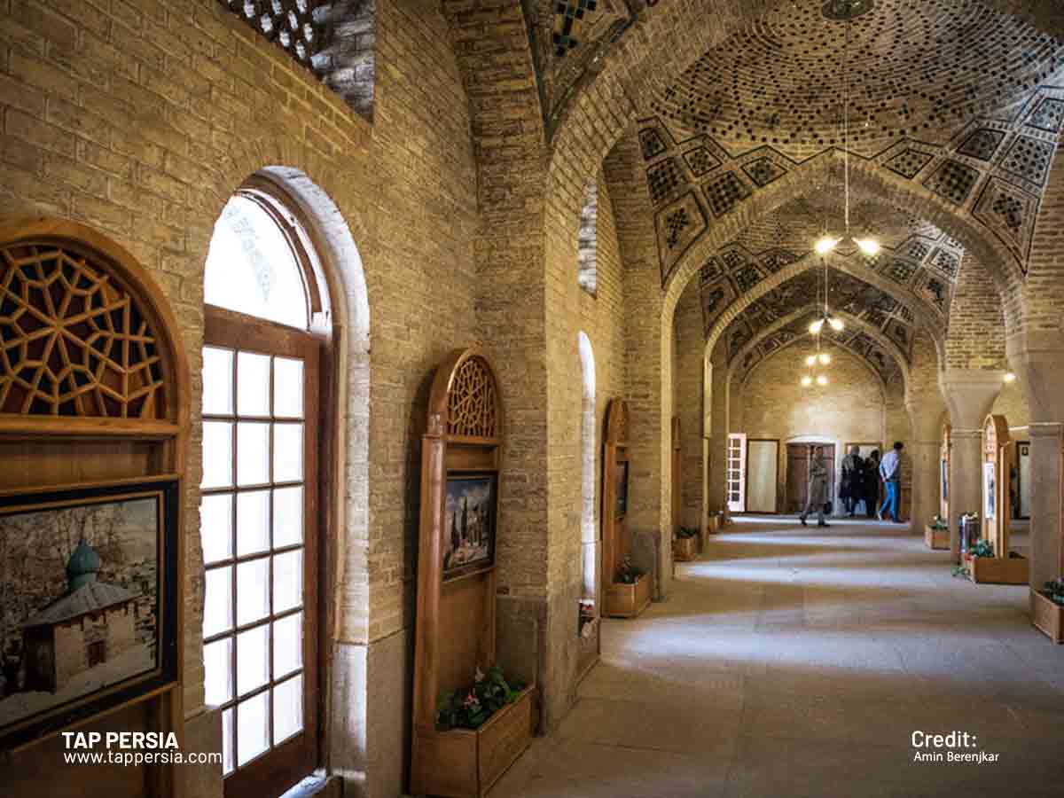 The Eastern Shabestan (Prayer Hall) of Nasir-olmolk Mosque