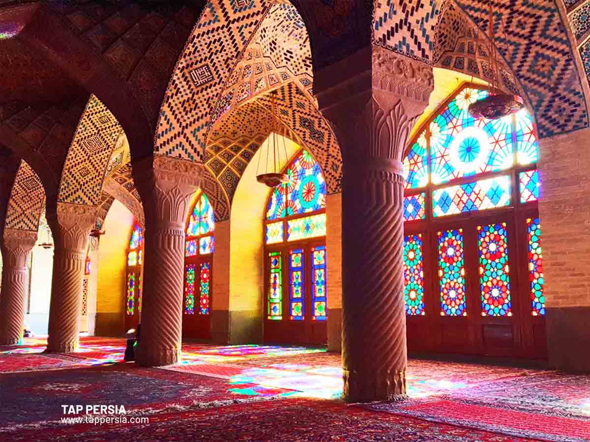 The Western Shabestan (Prayer Hall) of Nasir-olmolk Mosque
