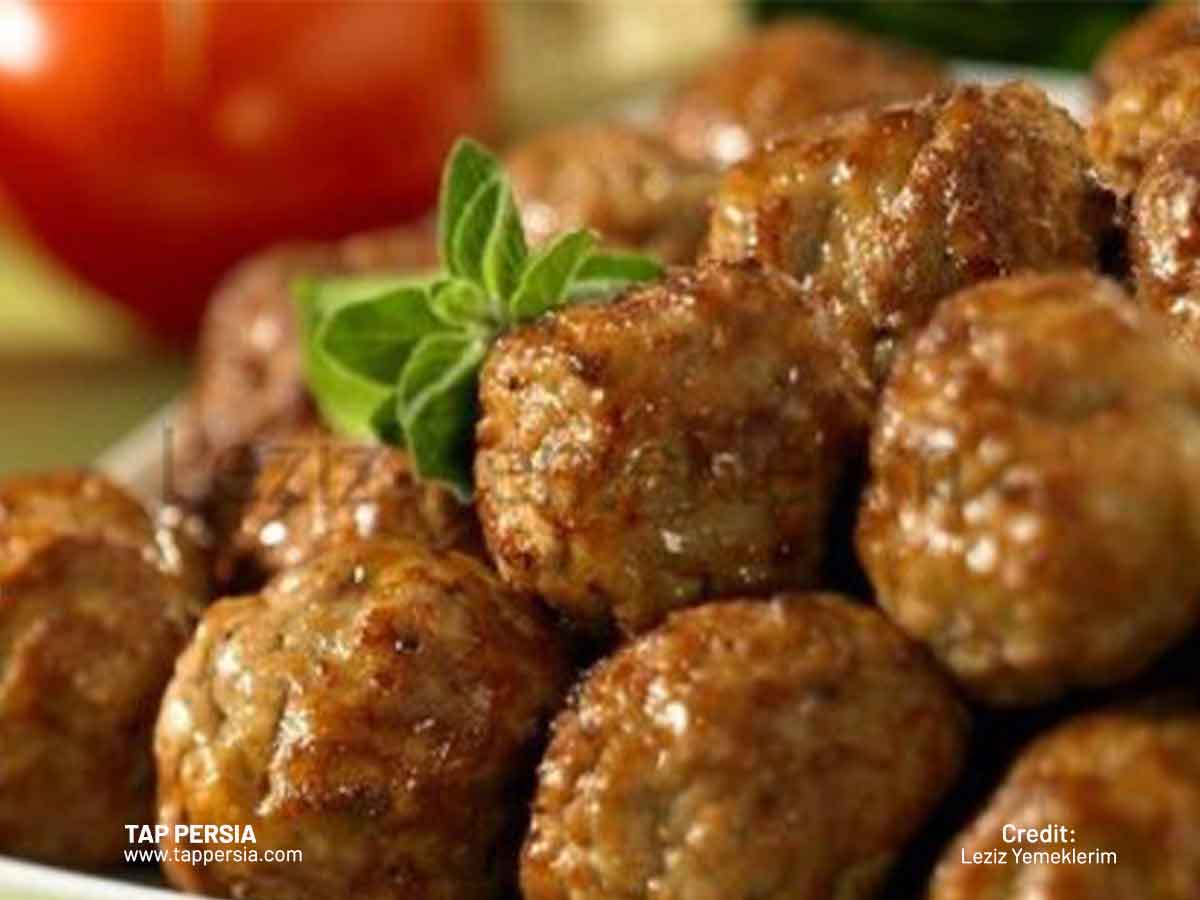 meat ball (Albaloo polo)