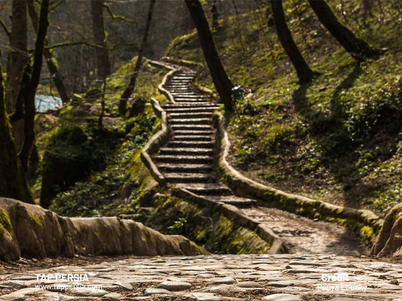 Stairs of Rudkhan Castle