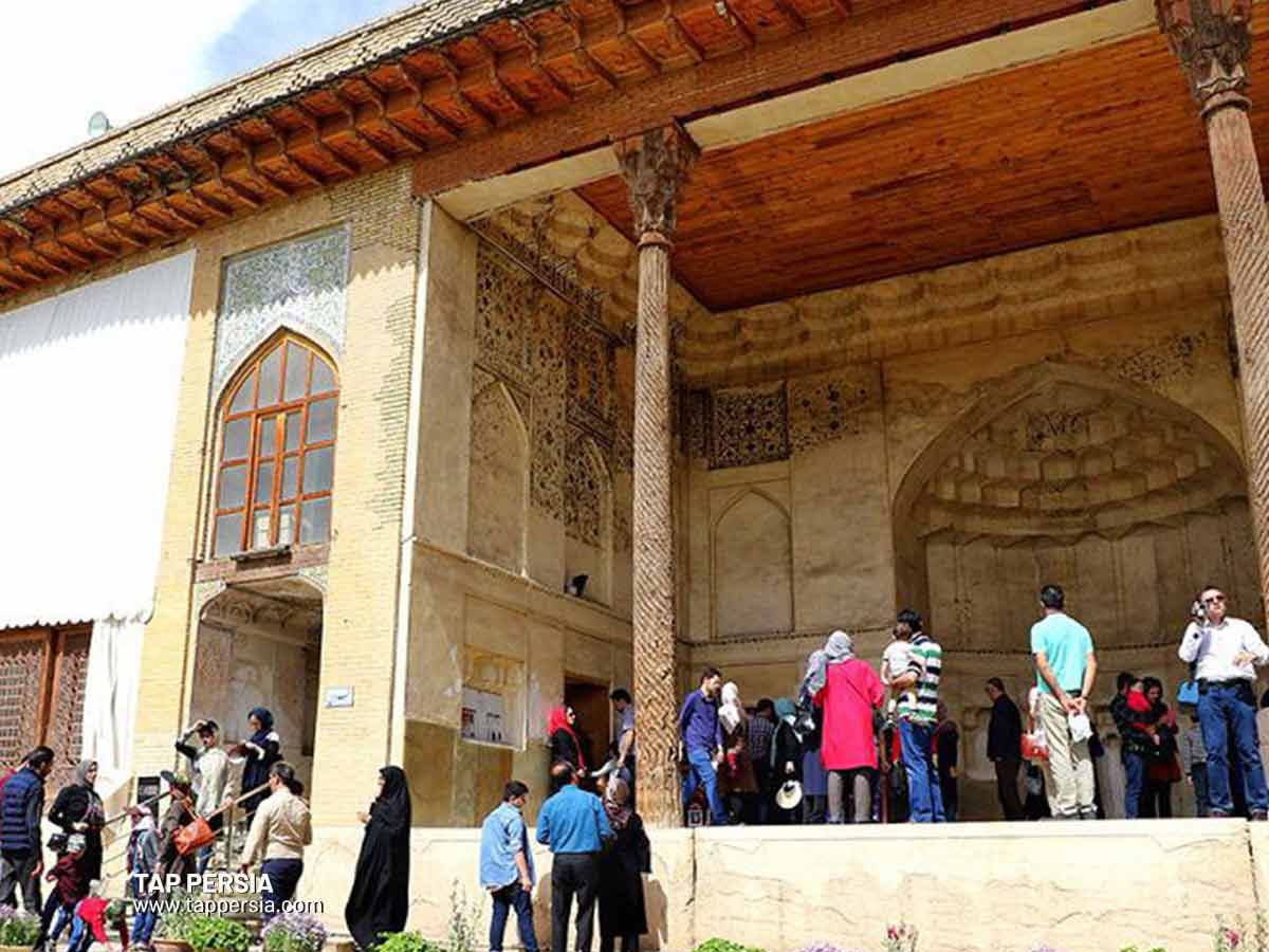 The Shah Neshin (King's Sitting Place) in The Arg of Karim Khan