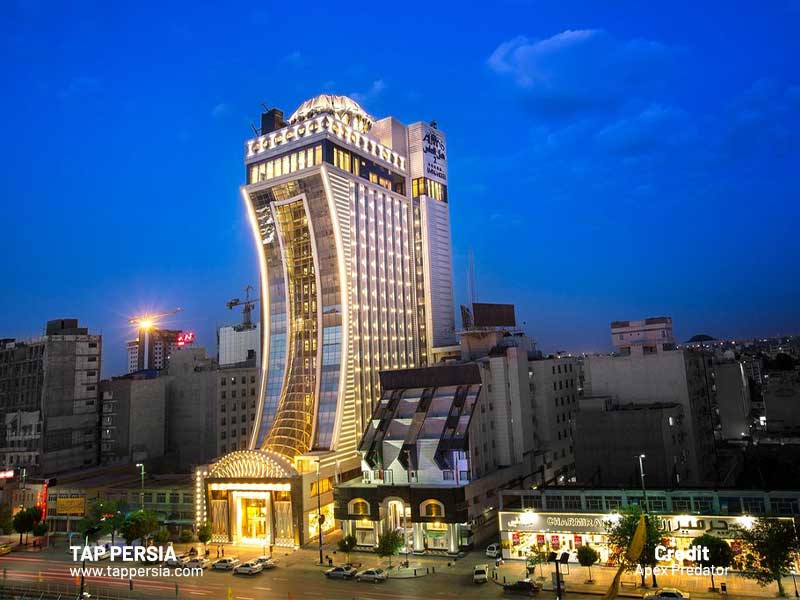 almas2 mashhad (best hotel in iran)