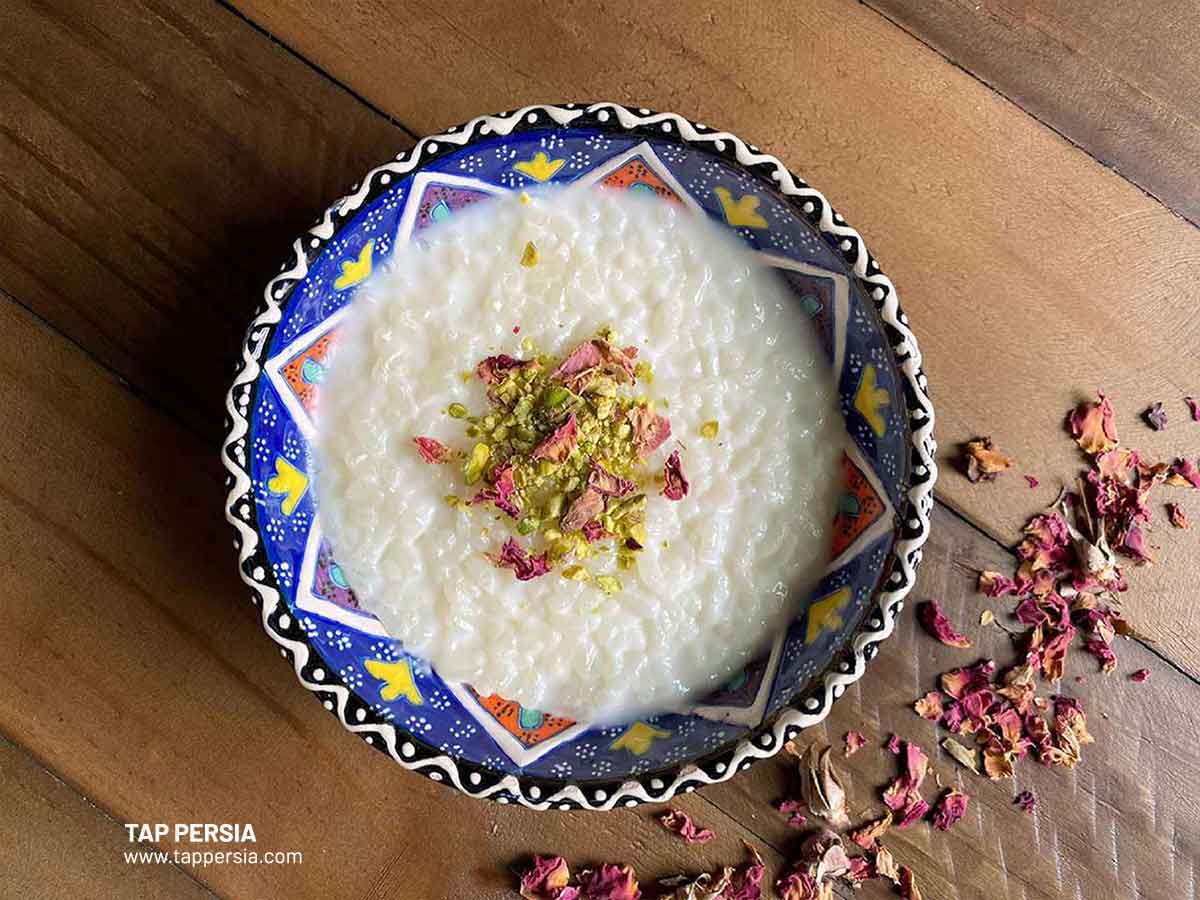 shir berenj(rice pudding)