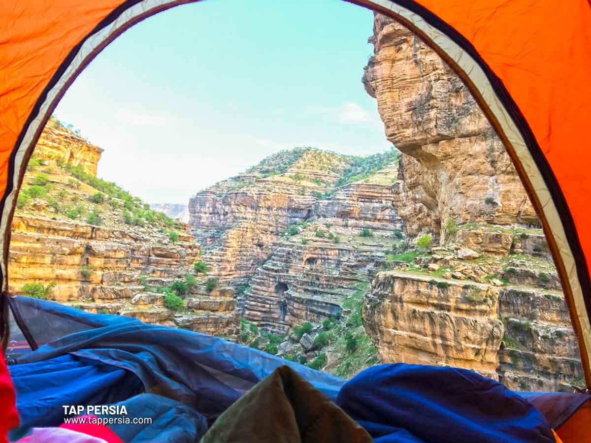 Exploring the Canyon Walking and Camping