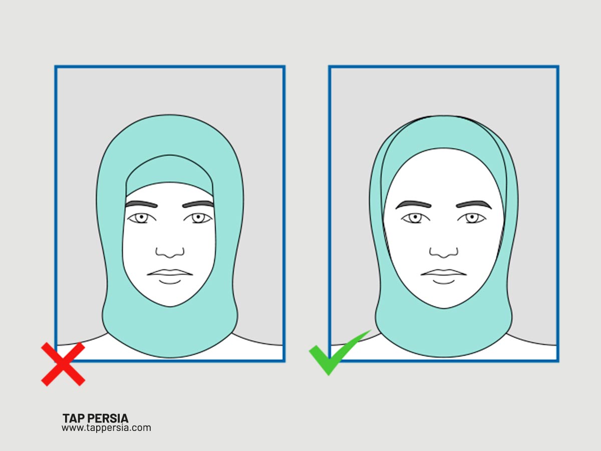 photo visa with hijab