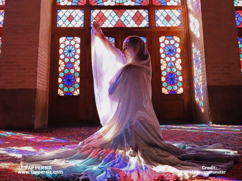 Nasir Al-Mulk Mosque (Pink Mosque) in Shiraz