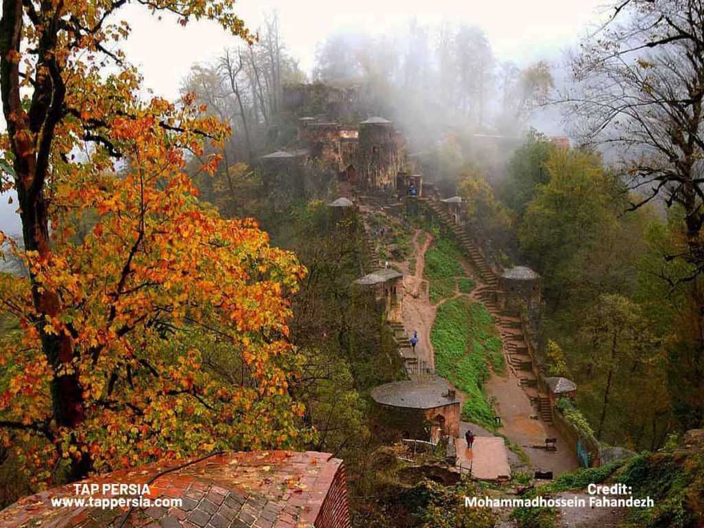 Rudkhan Castle: A Mountain Stronghold
