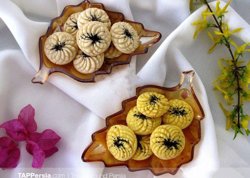 Nan-e Berenji - Persian Rice Cookie