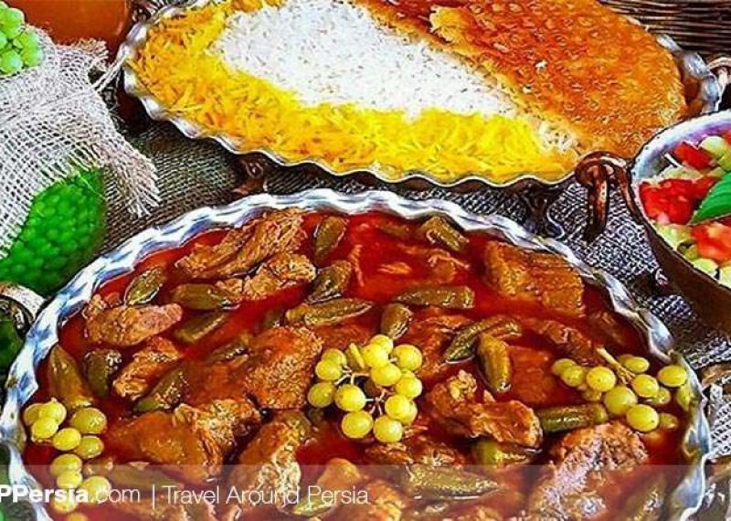 how to make khoresht bamie - Okra Stew