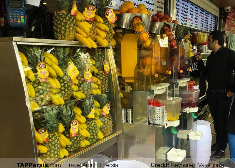 Juice Bars in Iran