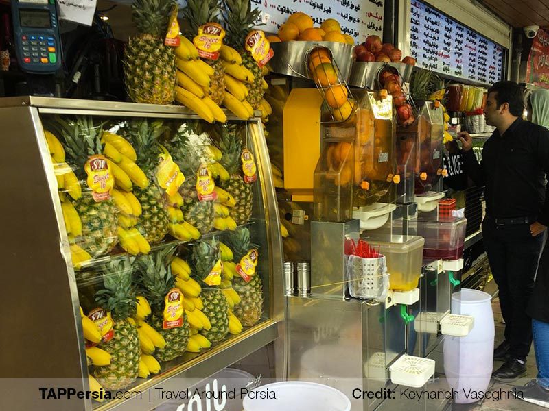 Juice Bars in Iran