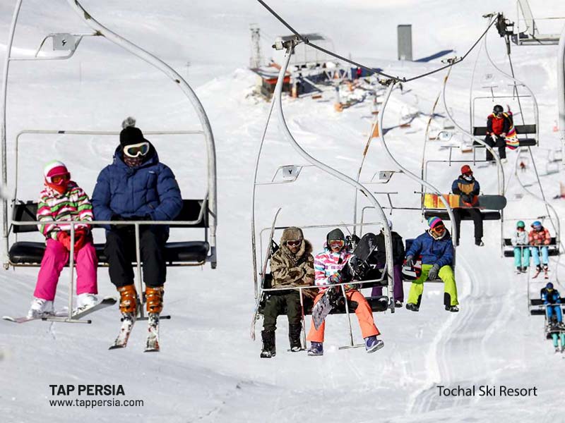 Tochal Ski Resort - Tehran - Iran