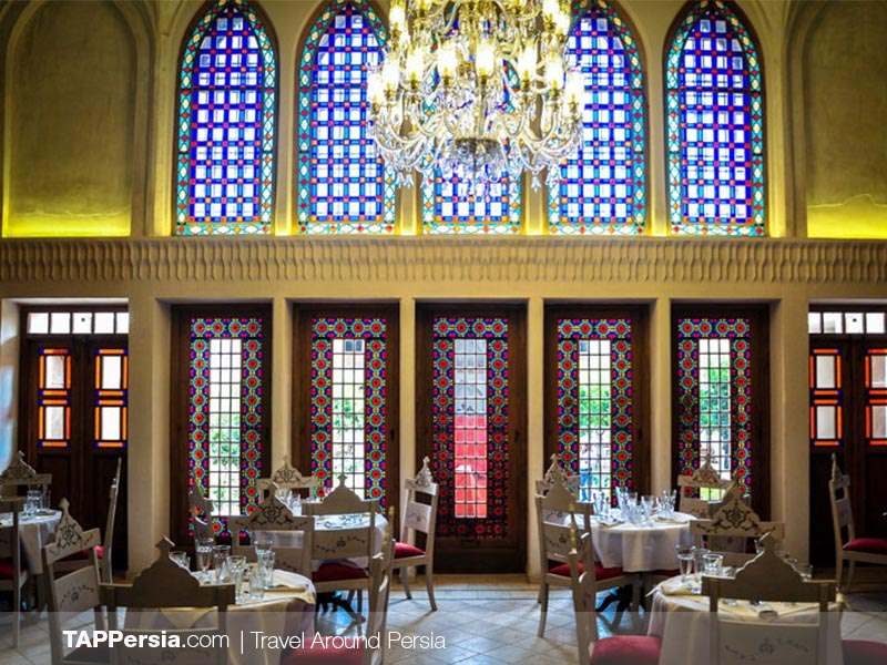 Inside Saray-e Ameriha Restaurant