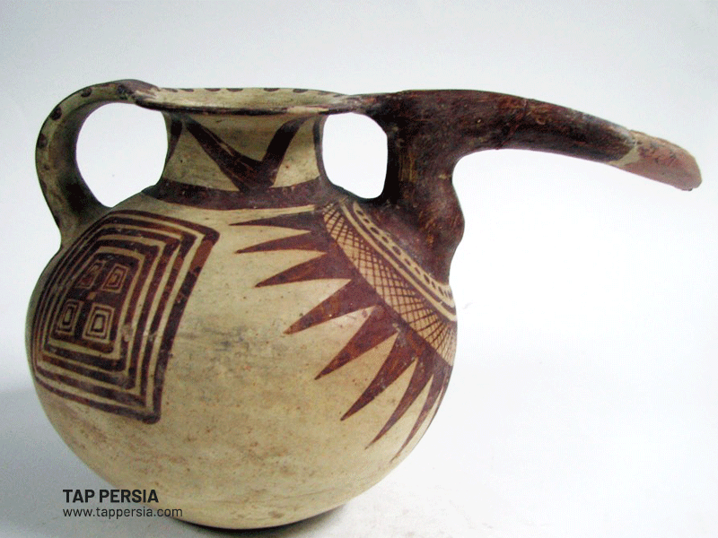 old Persian pottery