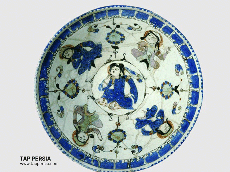 old Persian pottery