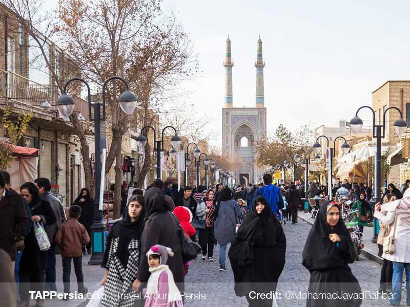 Masjed Jame Street - Yazd - TAP Persia