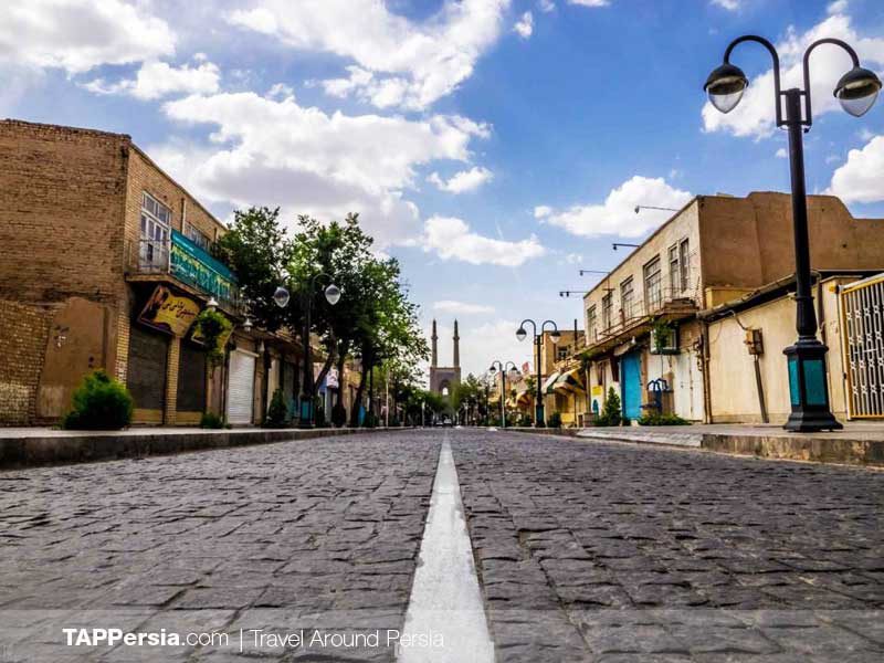 Masjed Jame Street - Yazd - TAP Persia
